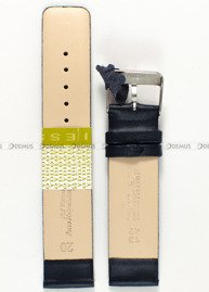 Skórzany pasek do zegarka Diloy 327.20.5, 20 mm, Niebieski