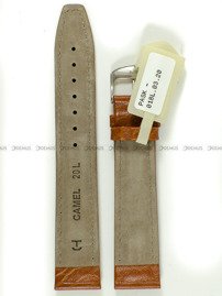 Skórzany pasek do zegarka Horido PASK-018L.03.20S, 20 mm, Brązowy