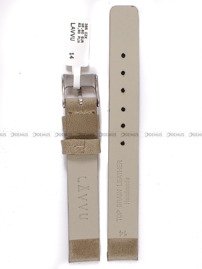 Skórzany pasek do zegarka LAVVU LSCUF14, 14 mm, Beżowy