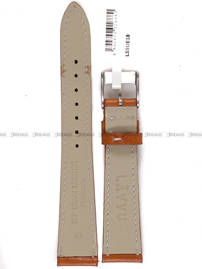 Skórzany pasek do zegarka LAVVU LSSUE18, 18 mm, Brązowy