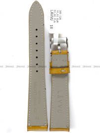 Skórzany pasek do zegarka LAVVU LSSUO18, 18 mm, Brązowy