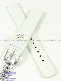 Skórzany pasek do zegarka Morellato A01X3076875017CR20, 20 mm, Biały