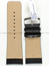 Skórzany pasek do zegarka Morellato A01X3076875019CR30, 30 mm, Czarny