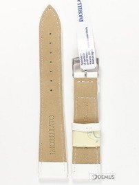 Skórzany pasek do zegarka Morellato A01X4219A97017CR20, 20 mm, Biały