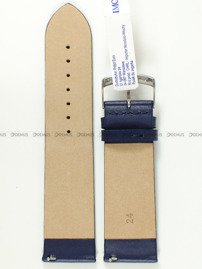 Skórzany pasek do zegarka Morellato A01X5200875062CR24, 24 mm, Niebieski