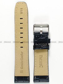 Skórzany pasek do zegarka Pacific W11.22.5.7, 22 mm, Niebieski