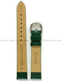 Skórzany pasek do zegarka Pacific W36L.16.9, 16 mm, Zielony