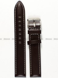 Skórzany pasek do zegarka Pacific W46L.18.2.7, 18 mm, Brązowy