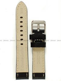 Skórzany pasek do zegarka Pacific W48.20.1.7, 20 mm, Czarny