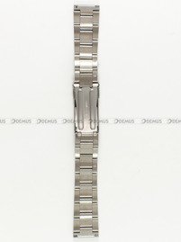 Stalowa bransoleta do zegarka Condor CC179, 18 mm, Srebrna