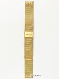 Stalowa-pozłacana bransoleta do zegarka Chermond BRG2.16, 16 mm, Złota
