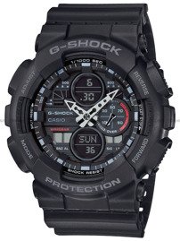 Zegarek Casio G-SHOCK Radio Controlled GA-140-1A1ER Męski, Kwarcowy, Wskazówkowo-Elektroniczny