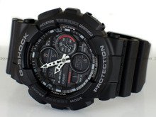 Zegarek Casio G-SHOCK Radio Controlled GA-140-1A1ER Męski, Kwarcowy, Wskazówkowo-Elektroniczny