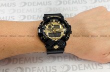 Zegarek Casio G-Shock GA-710GB-1AER Męski, Kwarcowy, Wskazówkowo-Elektroniczny