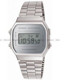 Zegarek Casio RETRO A168WEM-7EF Unisex, Kwarcowy, Elektroniczny