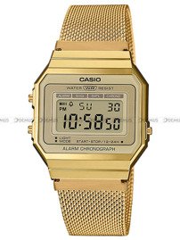 Zegarek Casio RETRO A168WEM-7EF Unisex, Kwarcowy, Elektroniczny