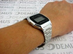 Zegarek Casio Sport Electronic A158WEA-1EF Męski, Kwarcowy, Elektroniczny