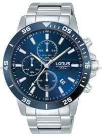 Zegarek Lorus Chrono RM303FX9 Męski, Kwarcowy, Wskazówkowy