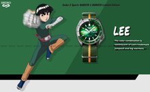Zegarek Męski Seiko 5 Sports NARUTO & BORUTO - ROCK LEE SRPF73K1 - Limitowana edycja
