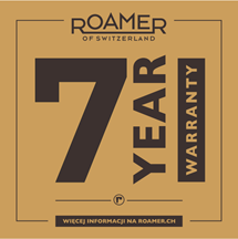 7 lat gwarancji ROAMER