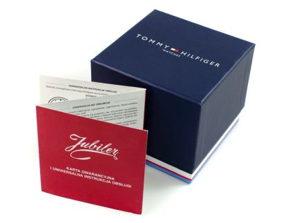 Zdjęcie pudełka i gwarancji TOMMY HILFIGER