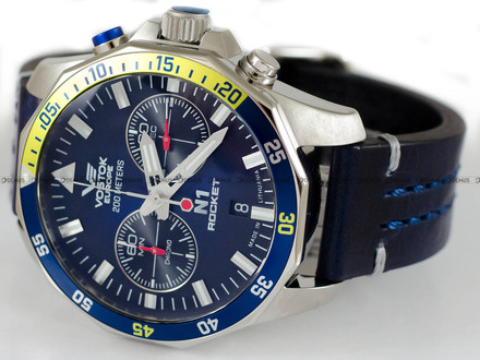 Vostok Europe N1 Rocket 6S21-225A708B2 Zegarek Męski - Zestaw