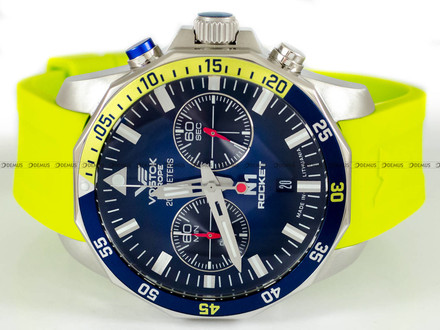 Vostok Europe N1 Rocket 6S21-225A708S Zegarek Męski  - Zestaw