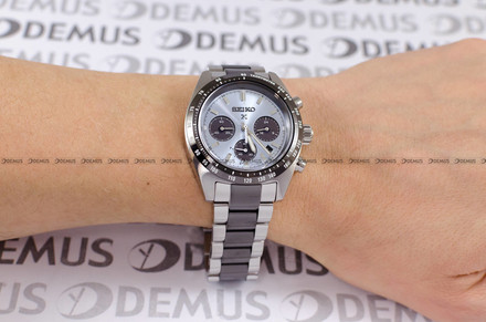 Zegarek Męski Seiko Prospex Speedtimer Solar Crystal Trophy SSC909P1 - Limitowana edycja