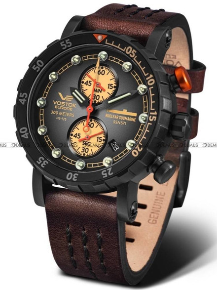 Zegarek Vostok VK61-571C611 Męski, Kwarcowy, Wskazówkowy