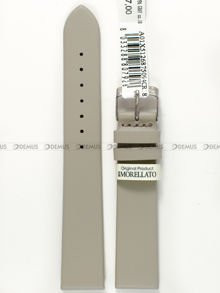 Skórzany pasek do zegarka Morellato A01X5126875094CR18, 18 mm, Szary