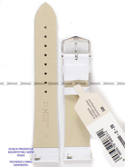 Pasek skórzany do zegarka - Hirsch Toronto 03702100-2-24 - 24 mm