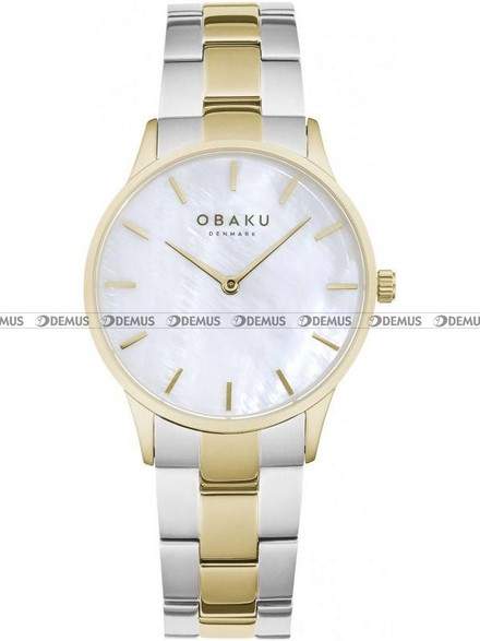 Zegarek Damski Obaku Lyng Lille Alabaster V247LXGWSF