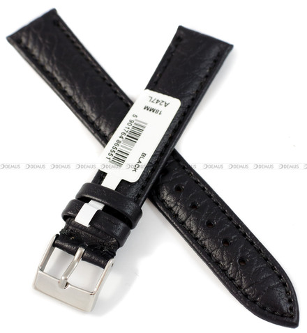 Pasek skórzany do zegarka - Chermond A247L.18.1 - 18 mm - XL