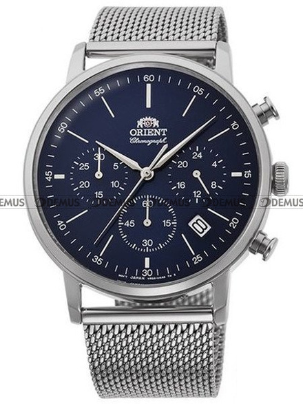 Zegarek ORIENT Quartz Chrono RA-KV0401L10B Męski, Kwarcowy, Wskazówkowy
