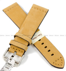 Skórzany pasek do zegarka Morellato A01X4683B90028CR24, 24 mm, Brązowy