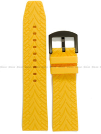 Pasek silikonowy do zegarka Vostok Europe Expedition YM8J-597C548 - 24 mm