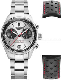 Zegarek Męski Roamer Gran Sportivo 978818 41 85 21 - Dodatkowy pasek w zestawie