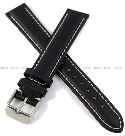 Pasek skórzany do zegarka - Chermond A140L.18.1 - 18 mm - XL