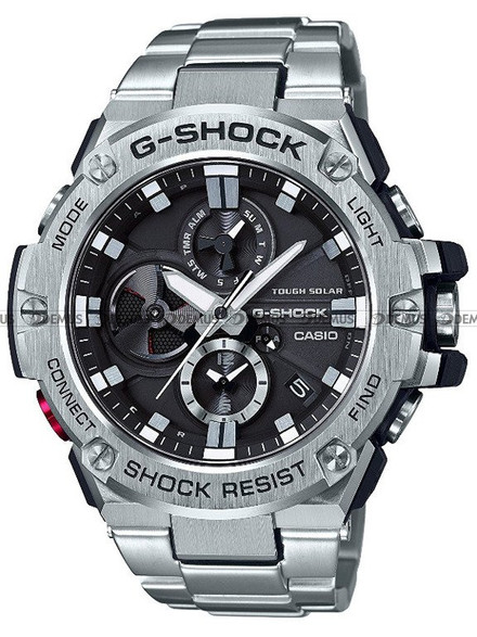 Zegarek Casio G-Shock Radio Controlled GST-B100D-1AER Męski, Kwarcowy, Wskazówkowo-Elektroniczny