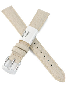 Pasek skórzany do zegarka - Rochet Buffalo 5020413 - 14 mm - Beżowy