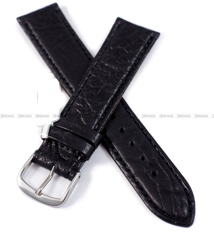 Pasek skórzany do zegarka - Fluco Record 315M-01-20 - 20 mm