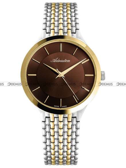 Zegarek Adriatica Mens Fashion A1276.211GQ Męski, Kwarcowy, Wskazówkowy