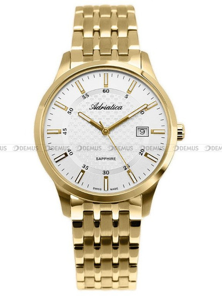 Zegarek Adriatica Mens Fashion A1256.1113Q Męski, Kwarcowy, Wskazówkowy