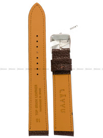 Pasek skórzany do zegarka - LAVVU LSADC18 - 18 mm