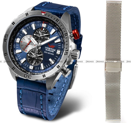Zegarek Męski Vostok Europe Almaz YM26-320A652B - Zestaw