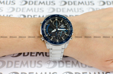 Zegarek Casio EDIFICE Chronograph ECB-900DB-1BER Męski, Kwarcowy, Wskazówkowo-Elektroniczny
