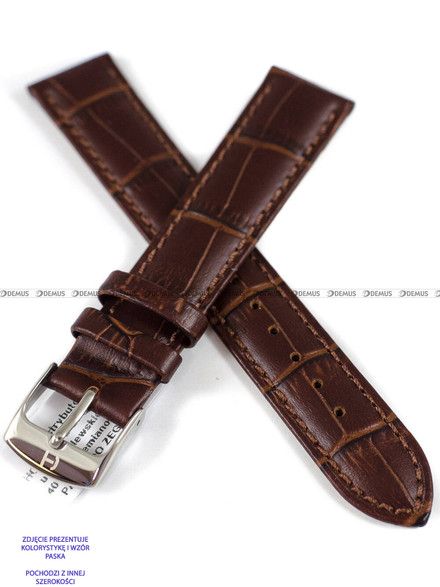 Skórzany pasek do zegarka Horido 0189.02.24S, 24 mm, Brązowy