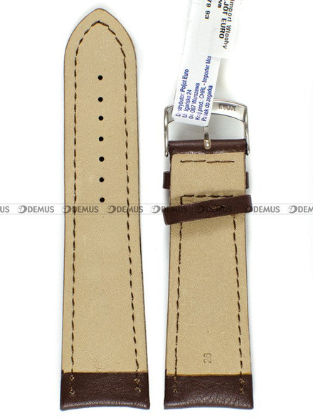 Skórzany pasek do zegarka Morellato A01U4026A37034CR26, 26 mm, Brązowy