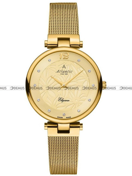 Zegarek Atlantic Elegance 29037.45.31MB Damski, Kwarcowy, Wskazówkowy