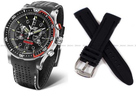 Zegarek Męski Vostok Europe Batiscafos Chrono 6S21-511A771S - Zestaw